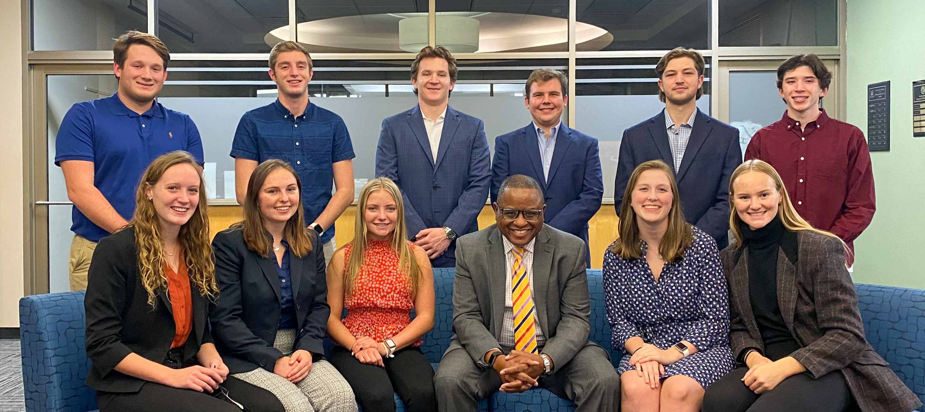 The Library Dean with the Student Advisory Council